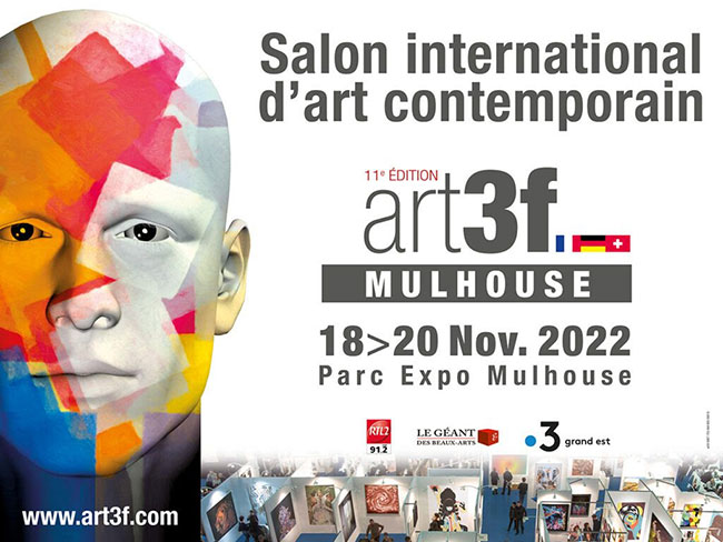 Art3f à Mulhouse du 18 au 21 Novembre 2022