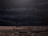 Cargo de nuit. Huile toile 73x54