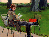Lecture 6. Huile toile 41x33