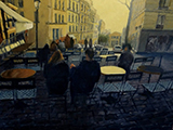 Place Emile Goudeau 5. Huile toile 81x60