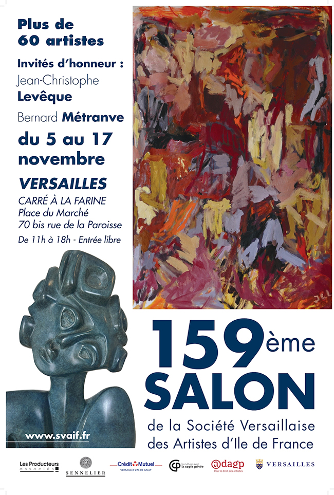 Société Versaillaise des Artistes de l'Ile-de-France du 5 au 17 novembre 2024 à Versailles