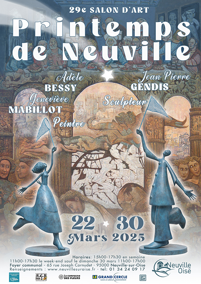 Printemps de Neuville dans l'Oise du 22 au 30 mars 2025